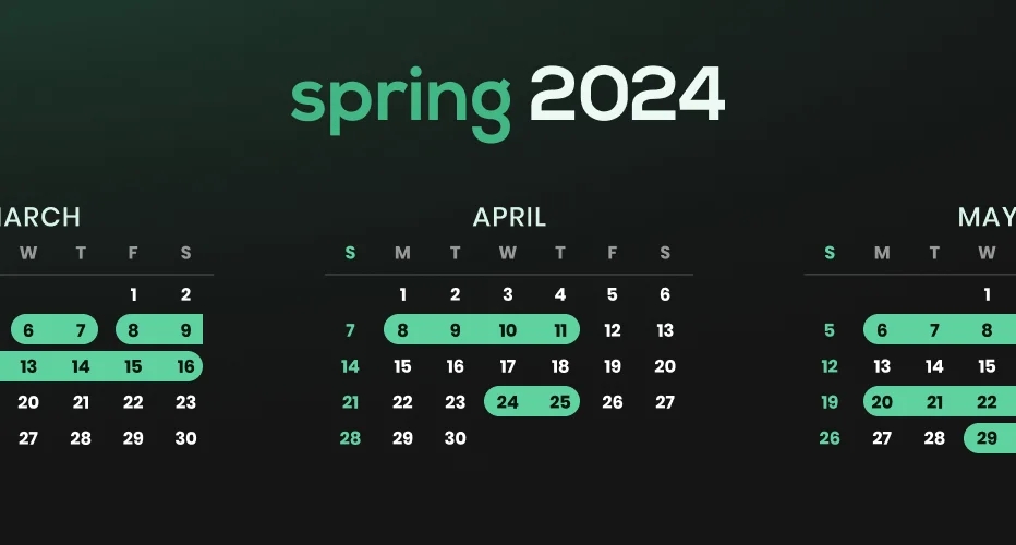 Mark Your Calendars: Top 10 Tech Events Guide for Spring 2024