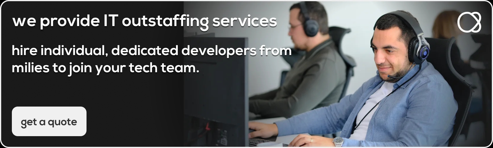 Hire dedicated developers to join your tech team