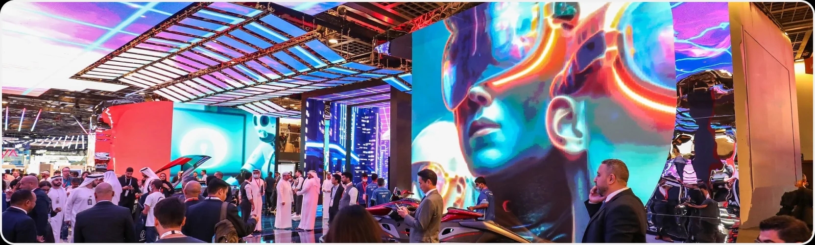 Milies taking part in Gitex 2022 technology event